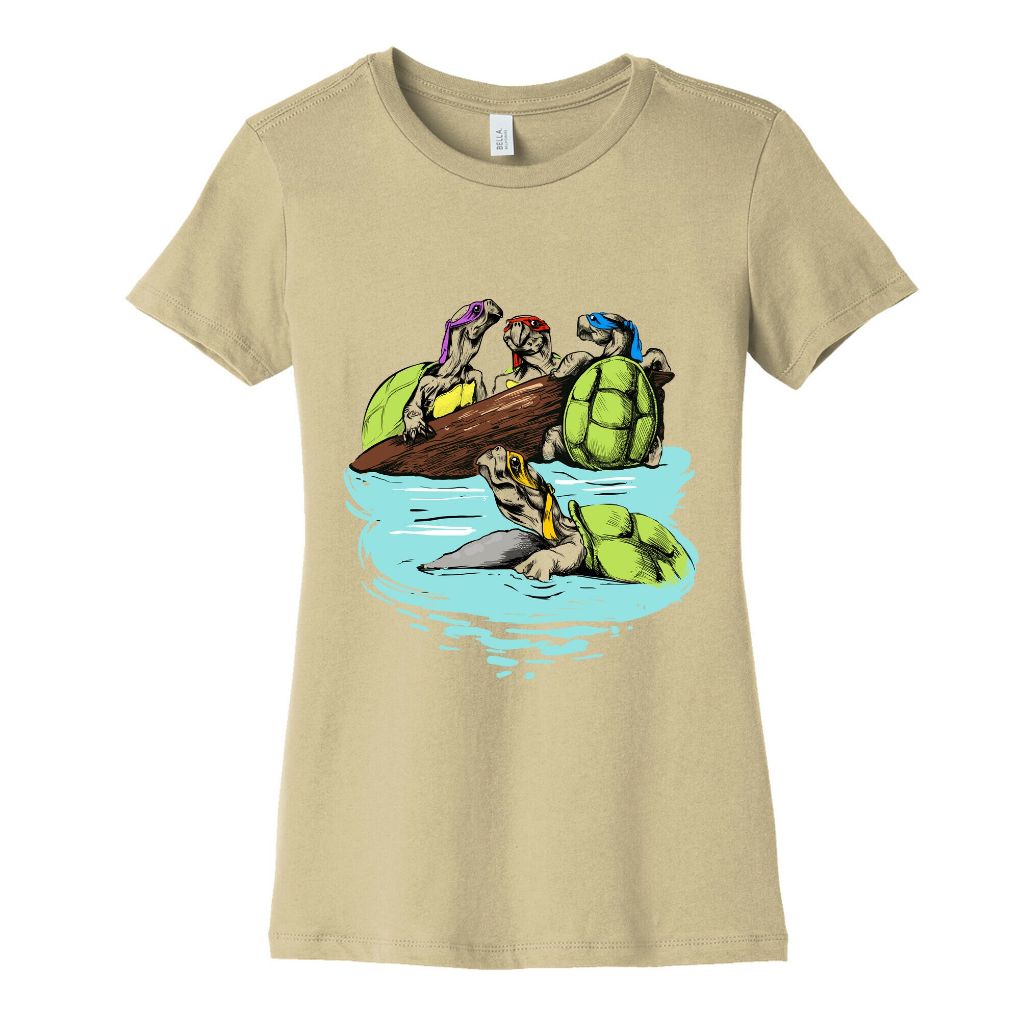 Turtle Power Women's Cotton Tee